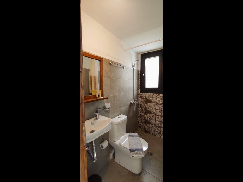 Quarto duplo com vista montanha