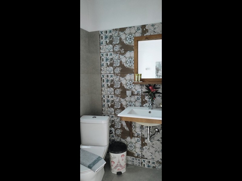 Quarto duplo com vista montanha