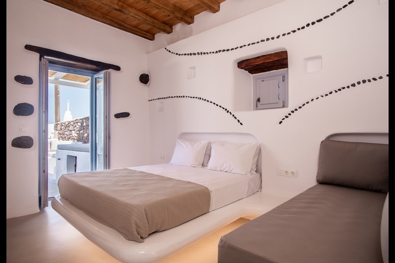 Estúdio Deluxe com Vista Parcial Mar e Banheira de Hidromassagem Exterior 28m<sup>2</sup> (2-3 pessoas)