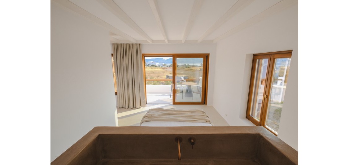 Suite (upper level) with sea view - Ánthos - 2 persons