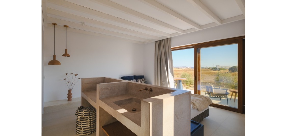 Suite (ground floor) with garden view - Karpόs - 2 persons