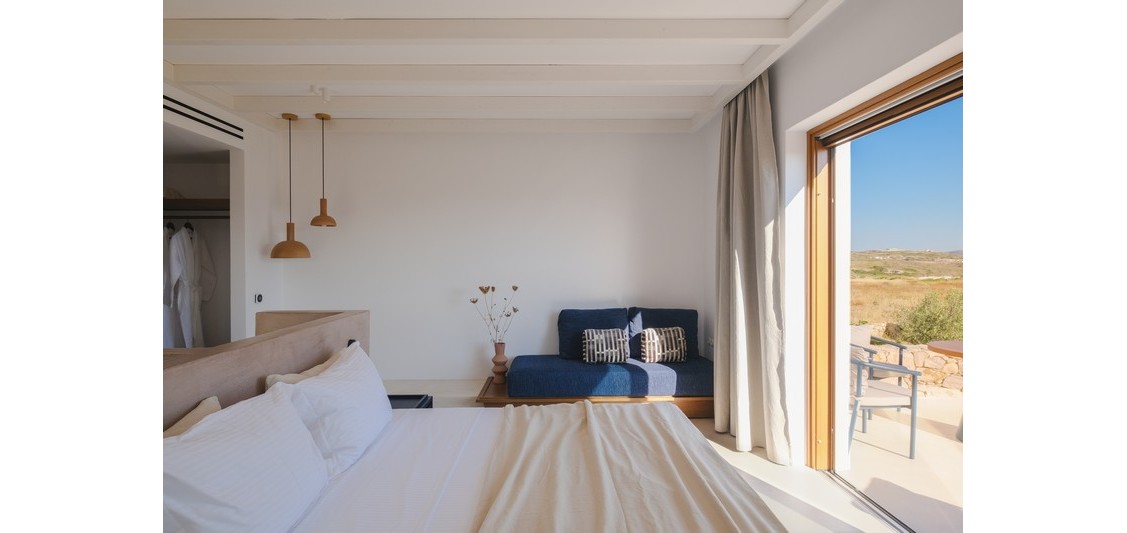 Suite (ground floor) with garden view - Karpόs - 2 persons