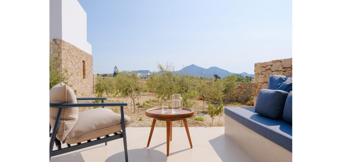 Suite (ground floor) with garden view - Sporá - 2 persons