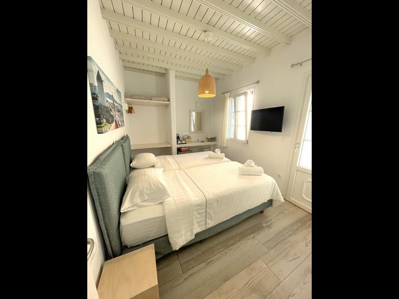 Двухместный номер с 1 кроватью или 2 отдельными кроватями с патио - Atrium - Νο.6