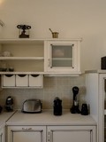 Εσωτερικοί χώροι - Επάνω όροφος - Βίλα Deluxe με θέα στην Καλντέρα - 6 άτομα