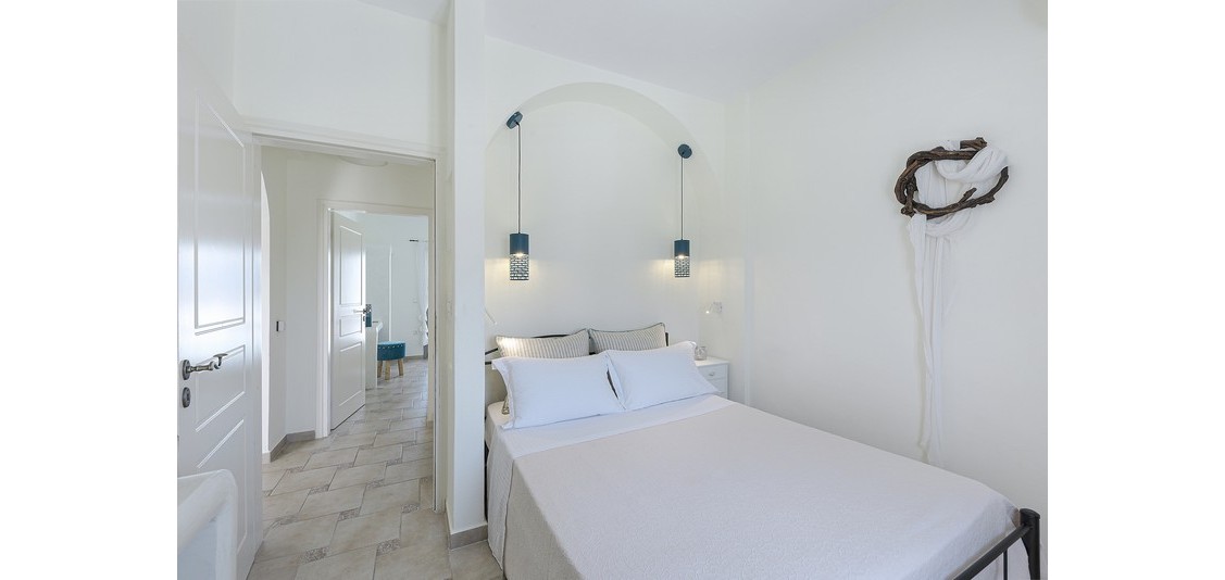 Bedrooms - Villa with Caldera view - 6 persons