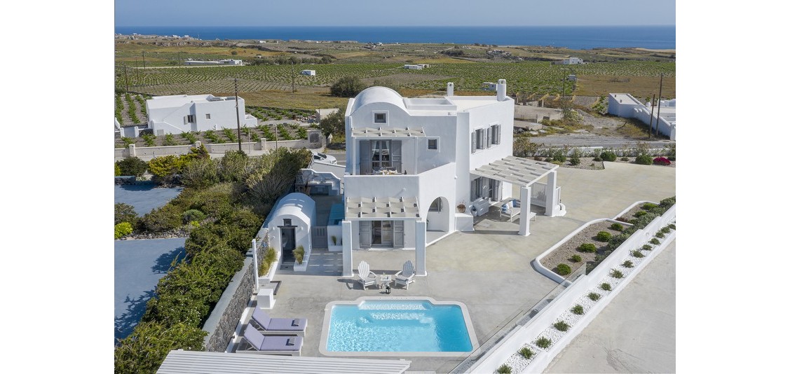 Exterior - Villa with Caldera view - 6 persons