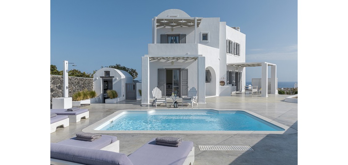 Exterior - Villa with Caldera view - 6 persons