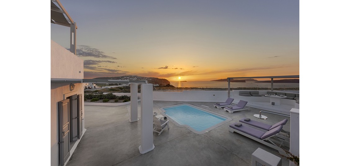 Exterior - Villa with Caldera view - 6 persons