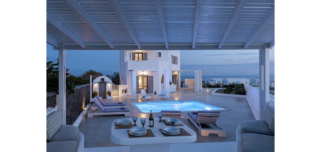 Exterior - Villa with Caldera view - 6 persons