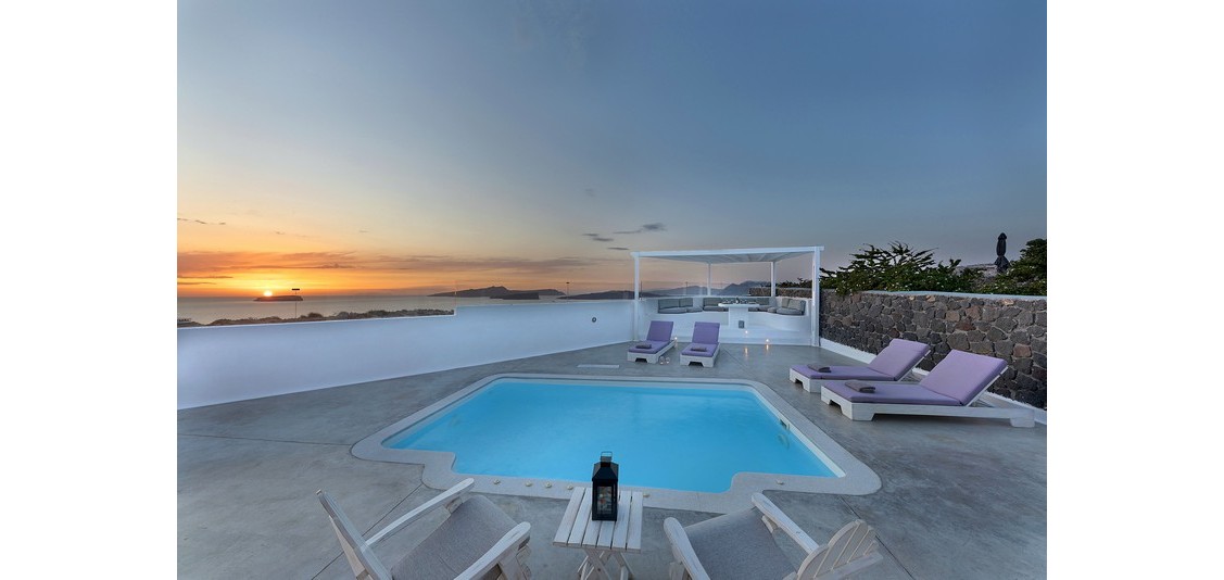 Exterior - Villa with Caldera view - 6 persons