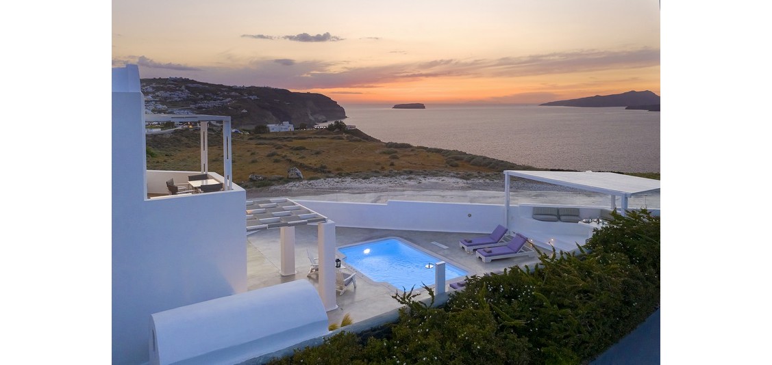 Exterior - Villa with Caldera view - 6 persons