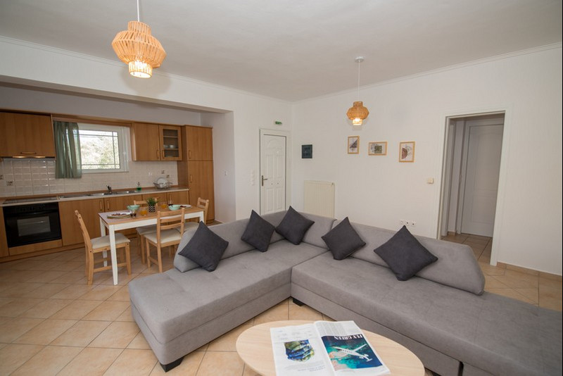 Apartamento de 1 dormitorio con vistas al mar - Νο.1 - 55m<sup>2</sup> (4 personas)