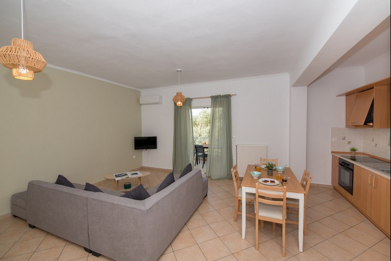 Apartamento de 1 dormitorio con vistas al mar - Νο.1 - 55m<sup>2</sup> (4 personas)