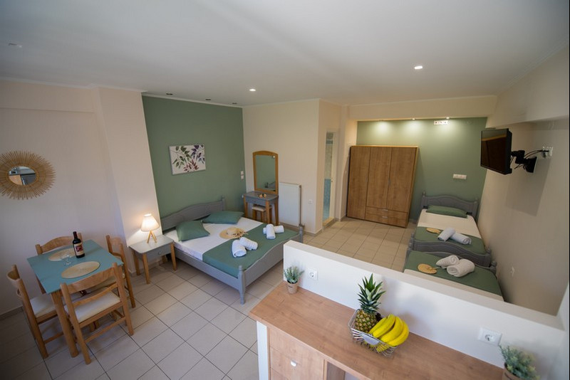 Estudio con vistas al jardín - Νο.3 - 35m<sup>2</sup> (2-4 personas)