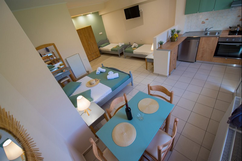 Estudio con vistas al jardín - Νο.6 - 35m<sup>2</sup> (2-4 personas)