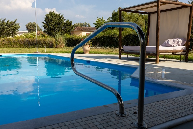 Villa mit privatem Pool mit Meerblick - Aris