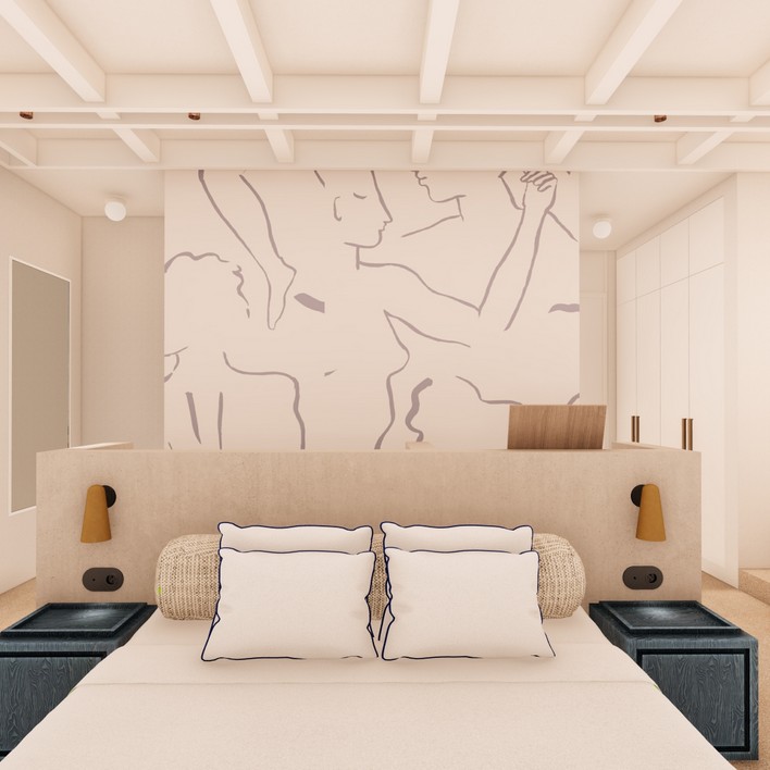 Estudio (planta baja) con vistas al jardín - Karpόs - 2 personas